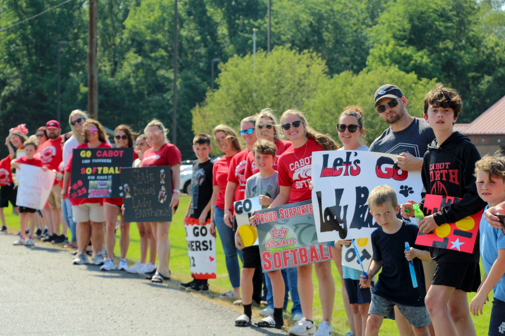 Softball Parent Send Off to State Championship Game 2022